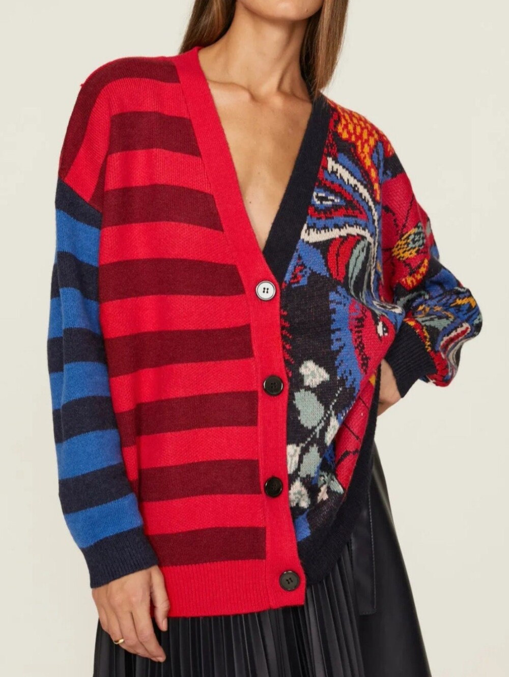 Farm Rio Knit Cardigan Oversized - Picture 4 of 8